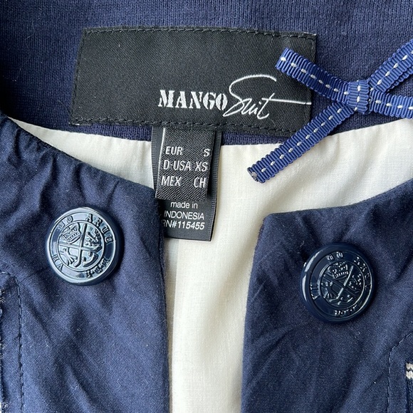 Mango striped suit jacket - Picture 2 of 4